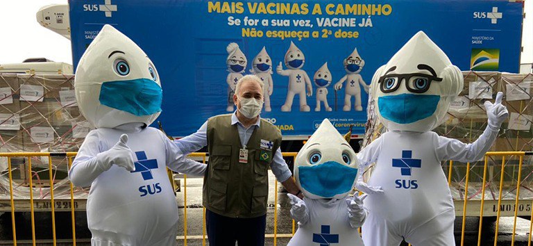 O Brasil deverá receber 38 milhões de doses do imunizante da Janssen este ano - Foto: Ministério da Saúde
